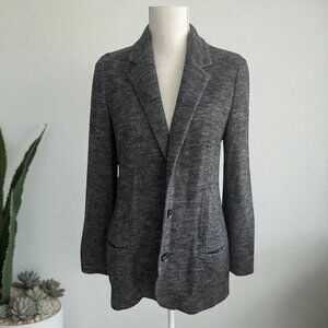 VINCE Women's Gray Wool Blend Blazer Jacket Size 6